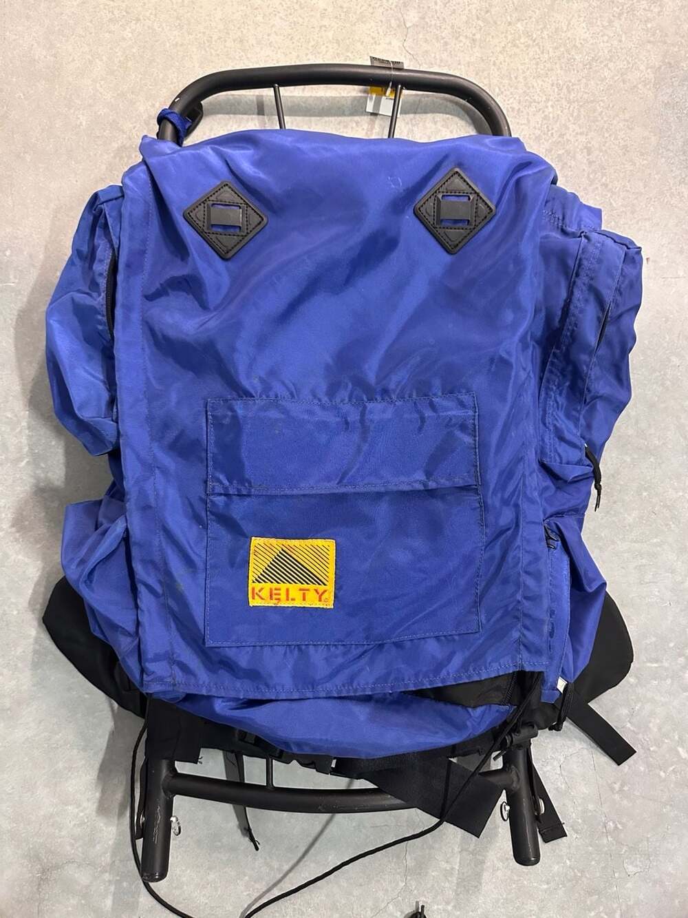 Kelty Vintage Blue External Frame Backpack Hiking Trail Pack